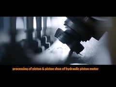 Variable Speed Rexroth Type Piston Motor A6VM Bent Axis Design High Power Density