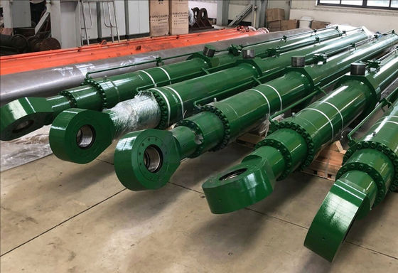 Good price Custom Made Hydraulic Cylinders 300mm Bore Carbon Steel For Dam Gate Control online